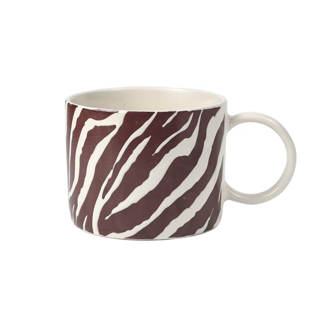 Krus Ada Zebra Burgundy