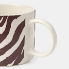 Krus Ada Zebra Burgundy
