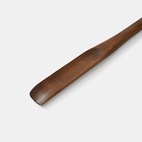 Skohorn bjørk 55 cm valnøttbrun