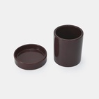 Kräutertopf 11 cm Dunkelbraun