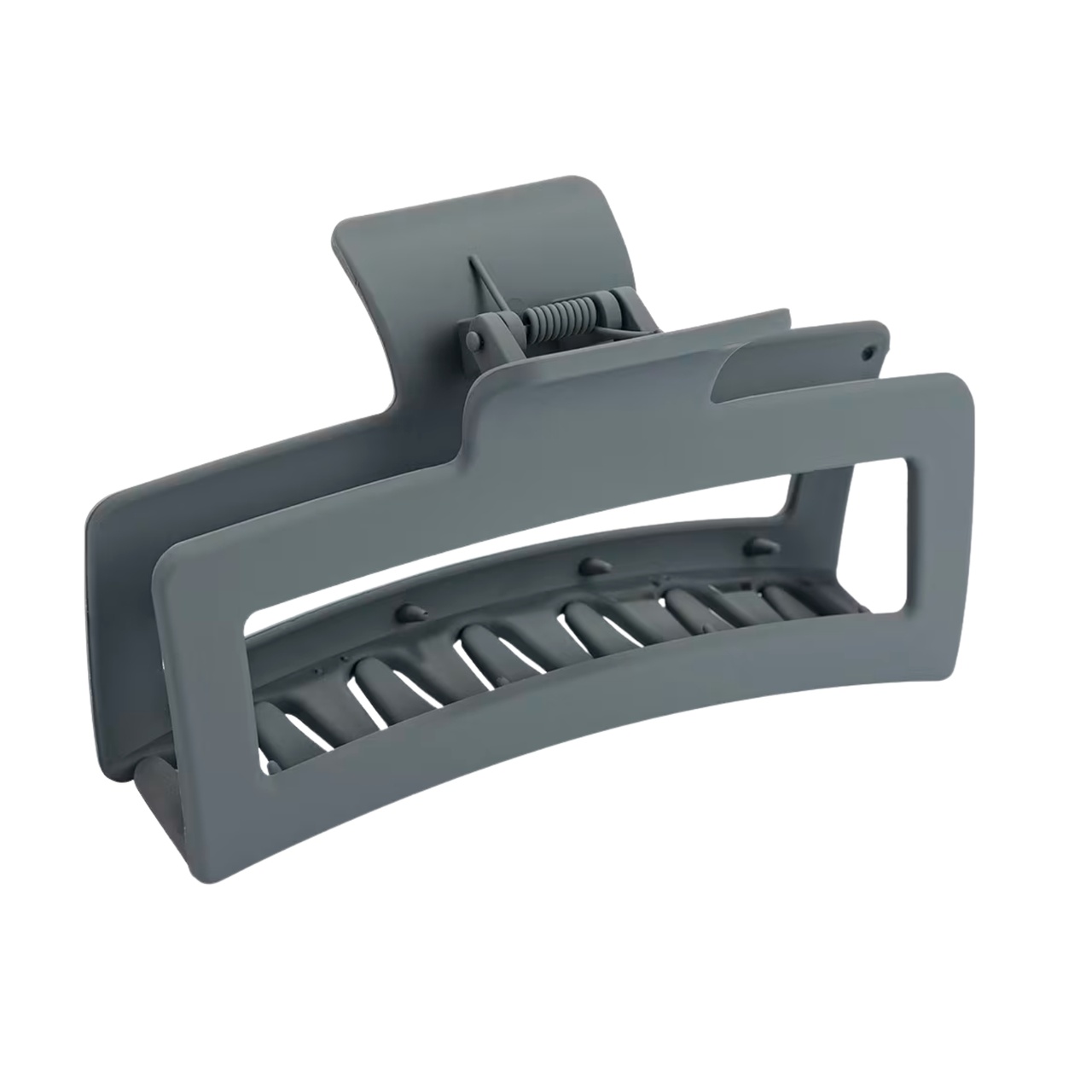 Haarspange Belle Large 13 cm Grau