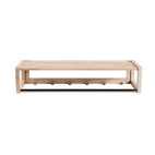 Hat Shelf Confetti White Pigmented
