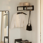 Hat Shelf Confetti Brown