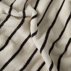 Towel Signe 50x70 cm Natural white/Dark grey
