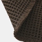 Bademåtte Waffle 50x80 cm Mørkebrun