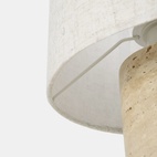 Bordlampe Bento Travertine