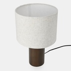 Bordlampe Bento Mørkt træ