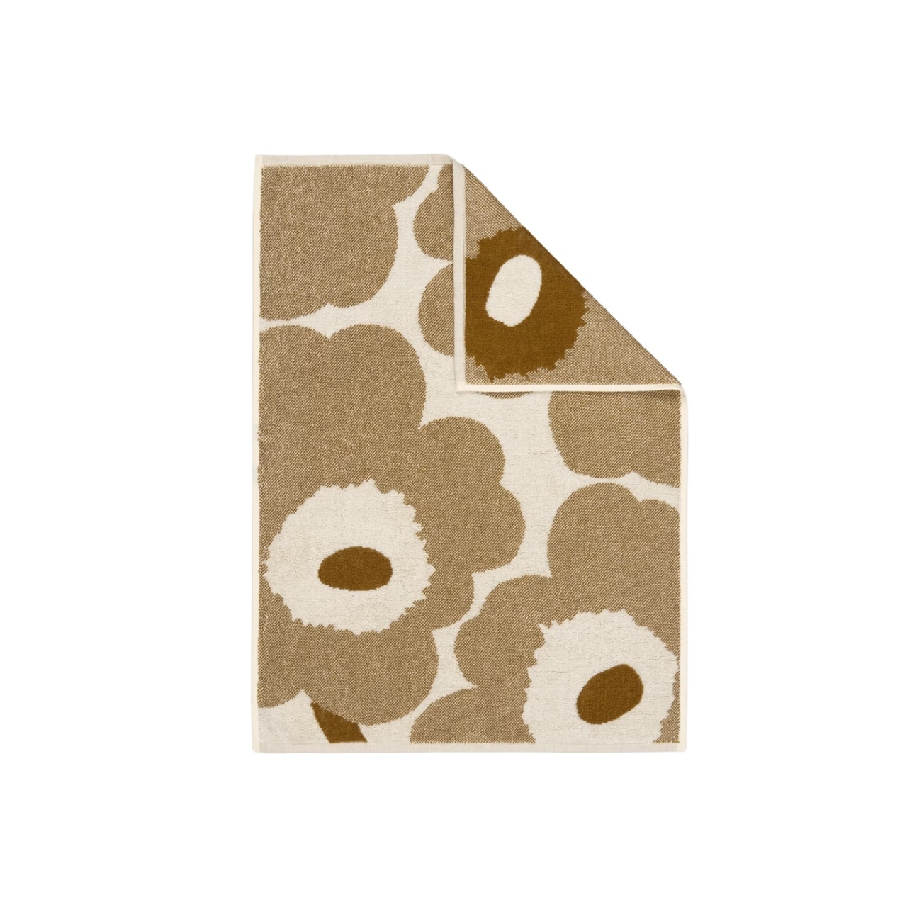 Handtuch Unikko 50x70 cm Offwhite/Bronze