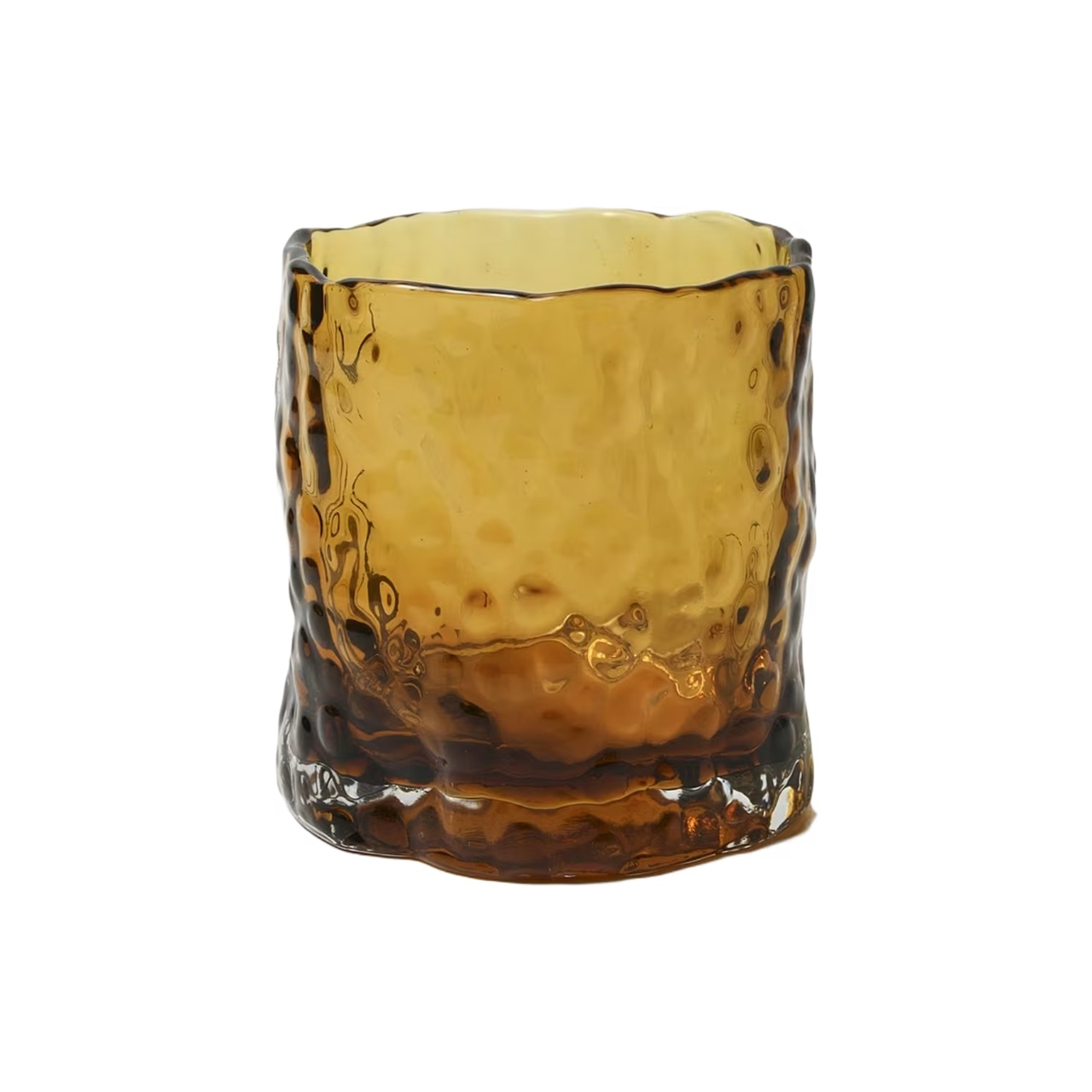 Candle lantern Mano structure Amber