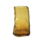 Vase Mano structure Amber