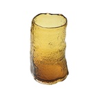 Vase Mano structure Amber