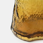 Vase Mano structure Amber