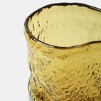Vase Mano structure Amber