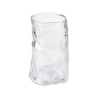 Vase Mano structure Clear