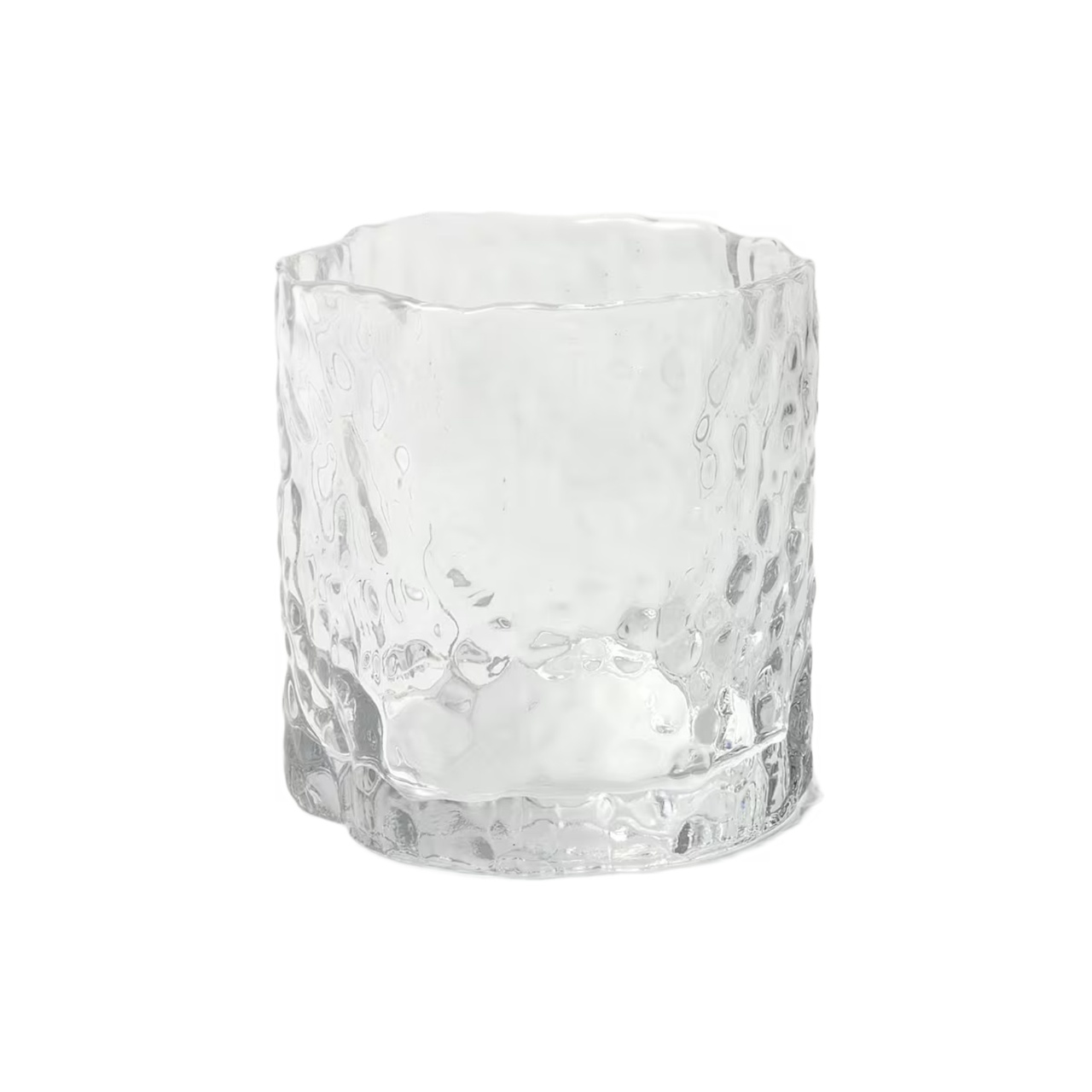 Candle lantern Mano structure Clear