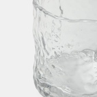 Candle lantern Mano structure Clear