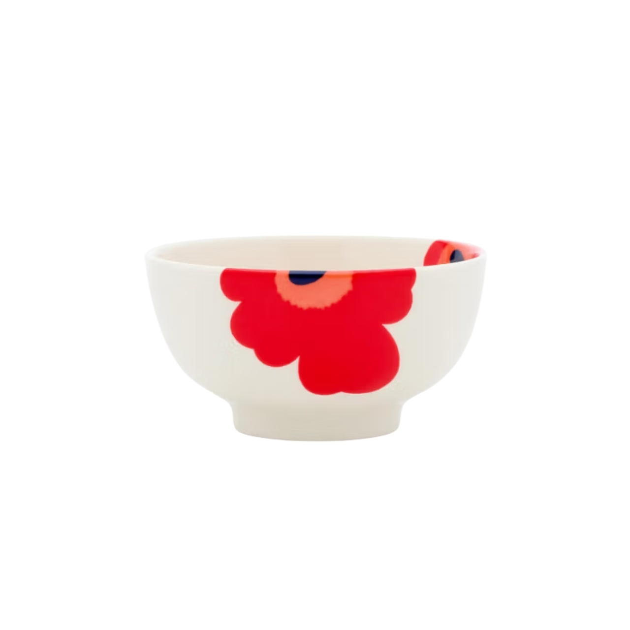 Bowl Unikko 3 dl Weiß/Rot