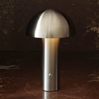 Bordlampe oppladbar Donna krom