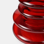 Vase Alba 30 cm rød