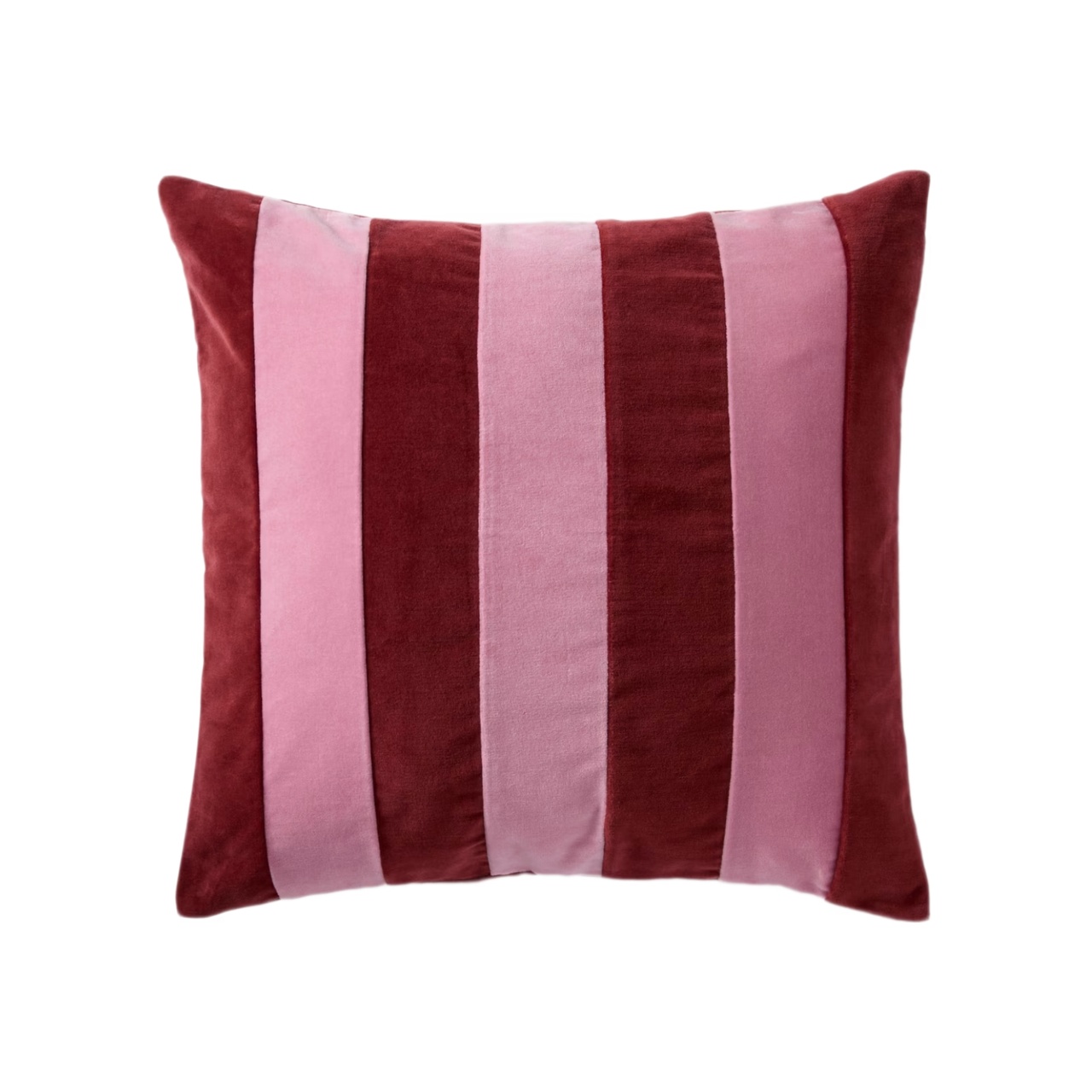 Pudebetræk Samira 50x50 cm Pink/Bordeauxrød