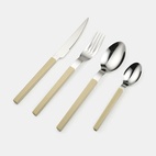 Besteckset Bisou, 16-teilig, beige