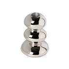 Candlestick Pebble S Silver