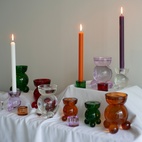 Candlestick Duett Amber