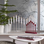 Candlestick AZTRA Beige
