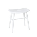 Skammel Emil hvid