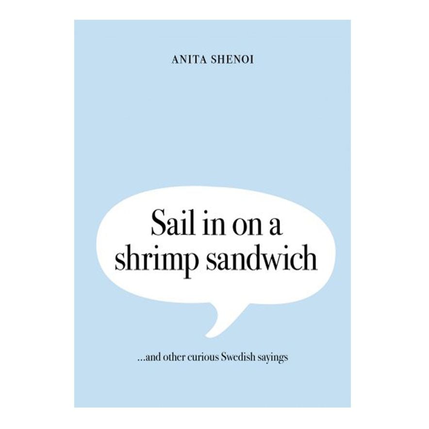 Bok Sail in on a shrimp sandwhich