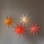 Adventtitähti Freja 60cm Vaaleanpunainen