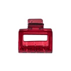 Hårklemme Aurora Mini 5 cm Blank Burgundy