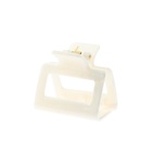 Hårklemme Aurora Mini 5 cm Blank Ivory