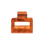 Hårklämma Aurora Mini 5 cm Blank Caramel