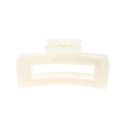 Hårklämma Jasmine Medium 10 cm Blank Ivory