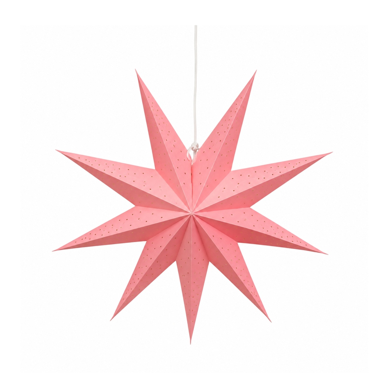 Adventtitähti Freja 60cm Vaaleanpunainen