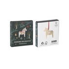 Hengende dekorasjon 3D CHRISTMAS HORSE