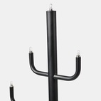 Elektrisk lysestage Lumi Sort