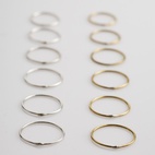 Ring enkel silver