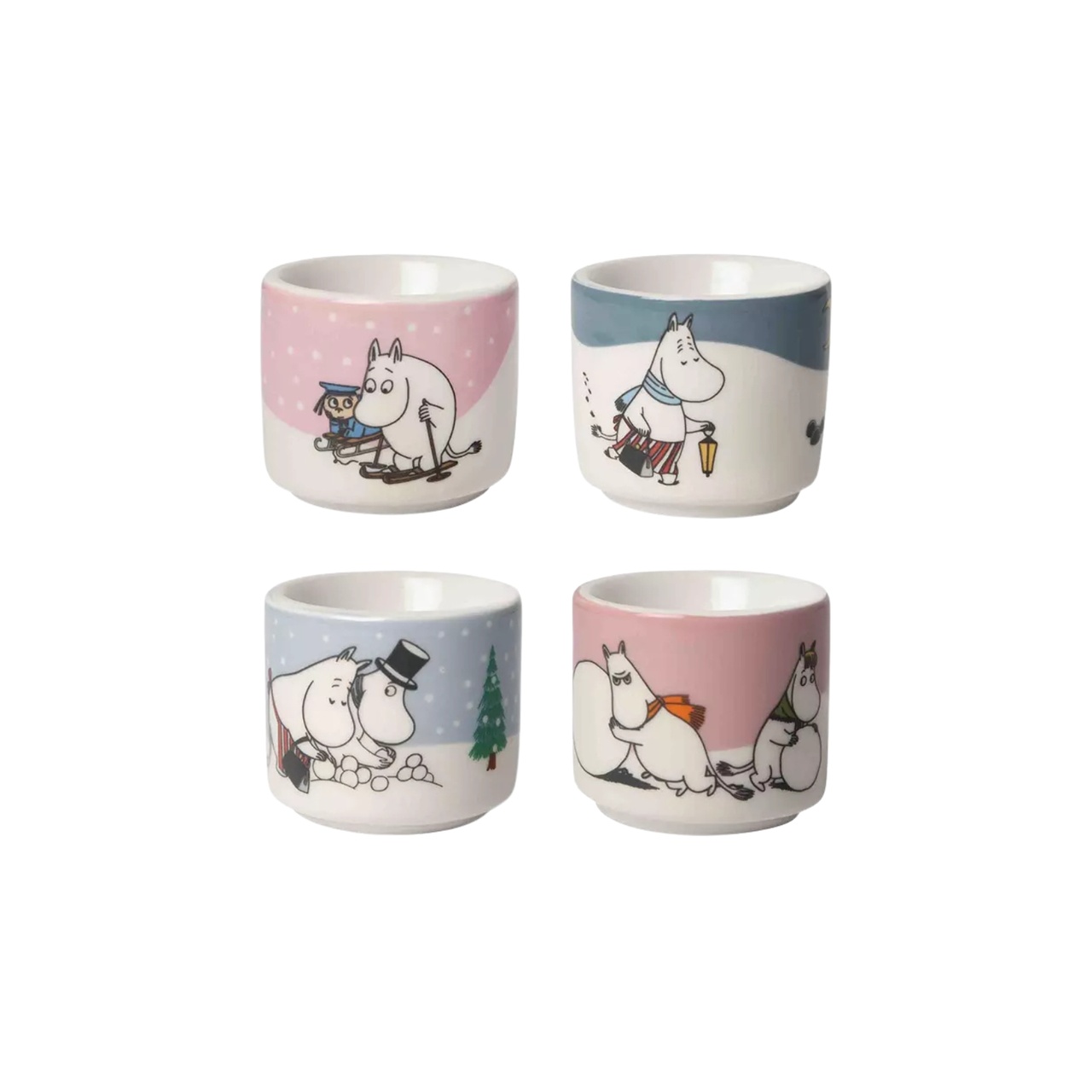 Egggegreper Mummi Vinter 4-pakning Multi