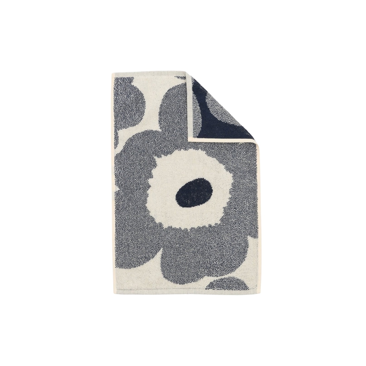Guest towel Unikko 30x50 cm Off white/Blueberry