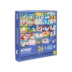 Adventskalender Mumin Puzzle 24x60