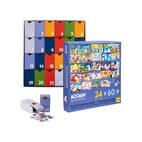 Adventskalender Mumin Puzzle 24x60
