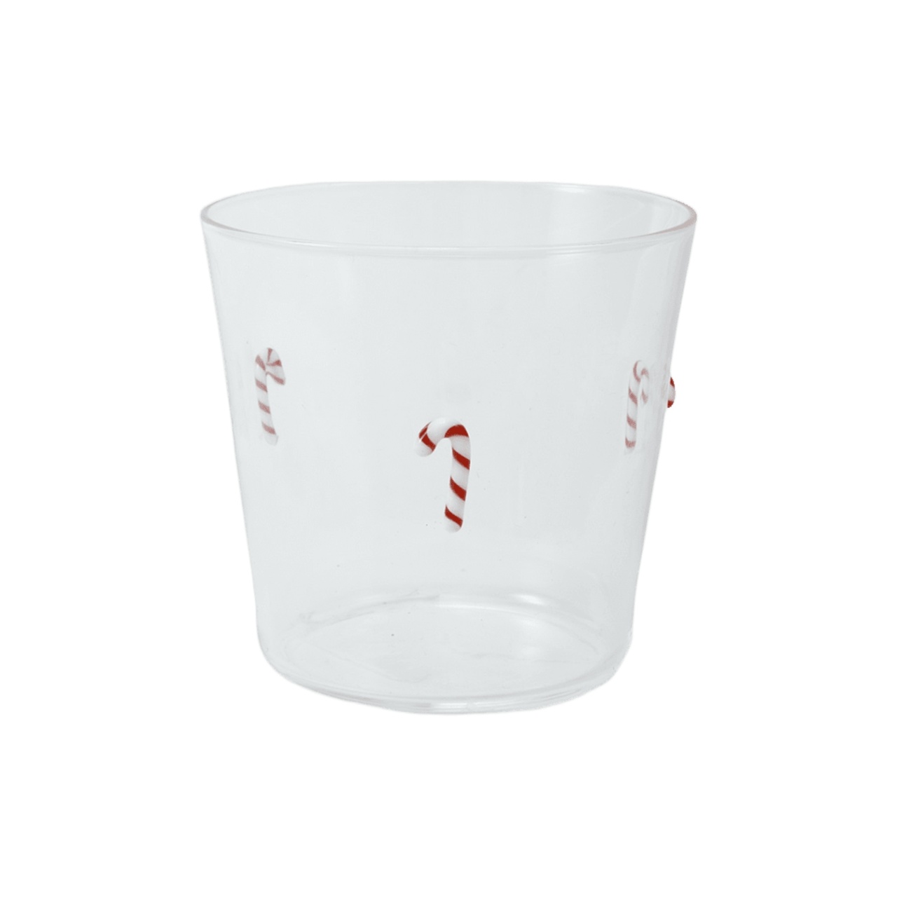Glas Deco Polka 2er-Pack klar