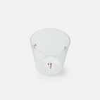 Glas Deco Polka 2er-Pack klar