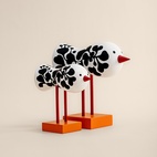 Birds 1967 Mini No.3 Black/White