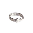 Ring Trering Silver 16-17 mm