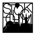 Grytunderlägg Siluett Sthlm