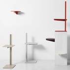 Sidobord Museum Beige