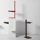 Sidobord Museum Mörkbrun